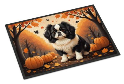 NEW Japanese Chin Fall Doormat Front Door Mat Indoor Outdoor Rugs for Entryway, Non Slip Washable Low Pile, 18H X 27W