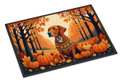 NEW Vizsla Fall Doormat Front Door Mat Indoor Outdoor Rugs for Entryway, Non Slip Washable Low Pile, 18H X 27W