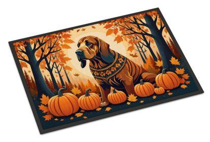 NEW Bloodhound Fall Doormat Front Door Mat Indoor Outdoor Rugs for Entryway, Non Slip Washable Low Pile, 18H X 27W
